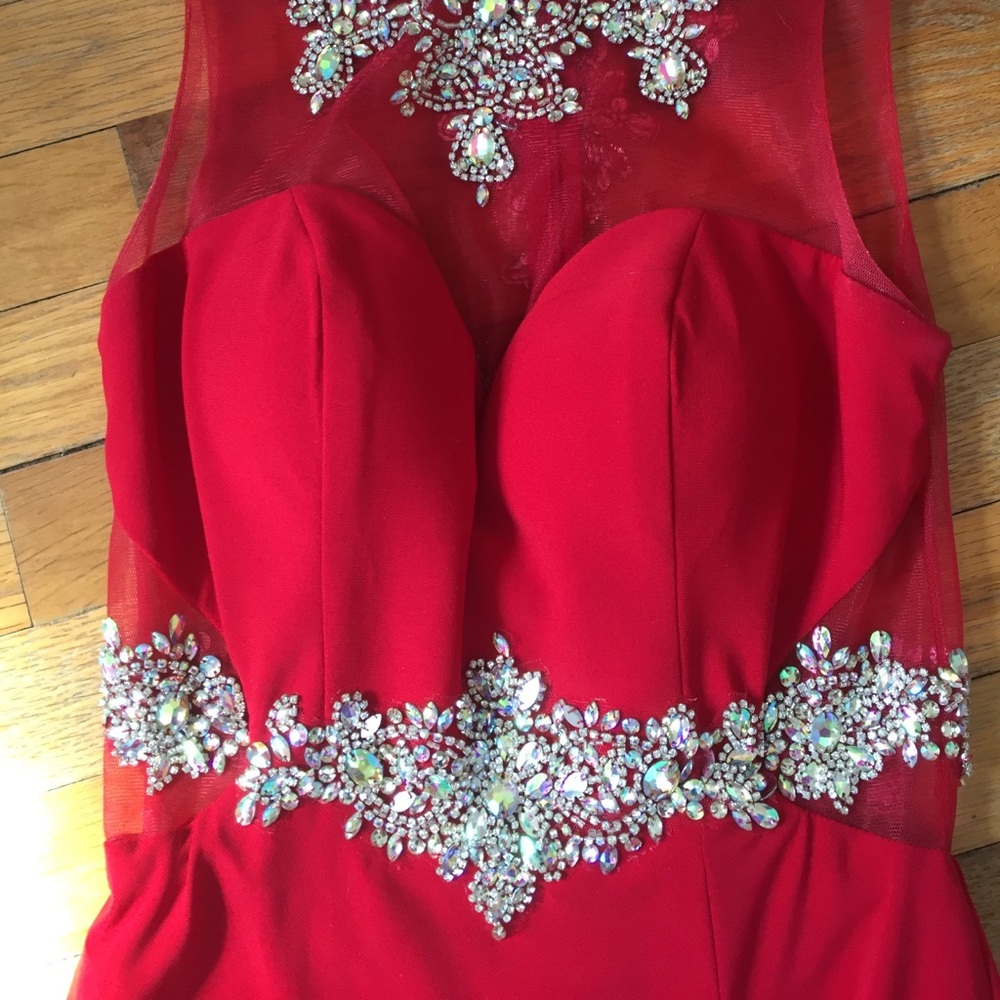Red Long Prom Dress